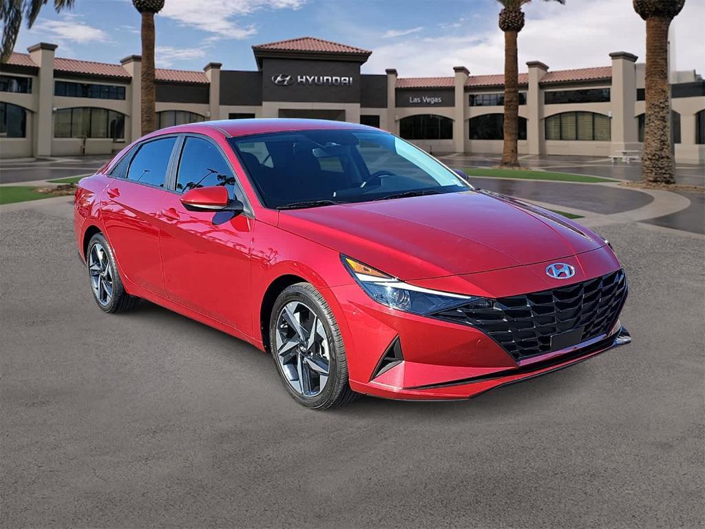 used 2023 Hyundai Elantra car, priced at $18,700