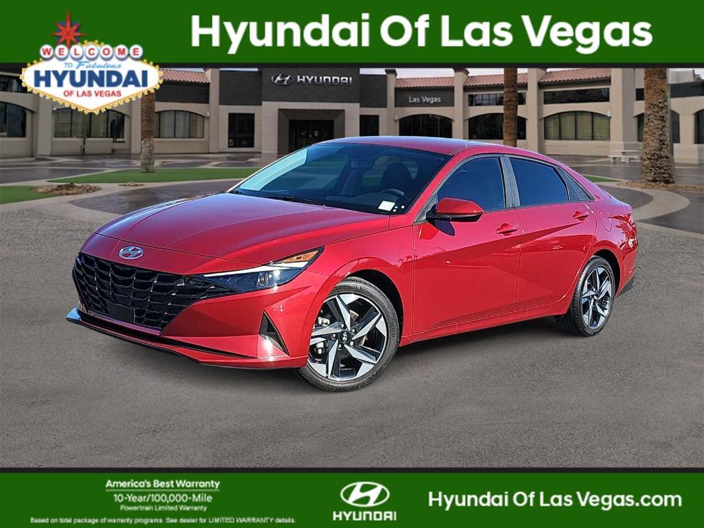 used 2023 Hyundai Elantra car, priced at $18,700