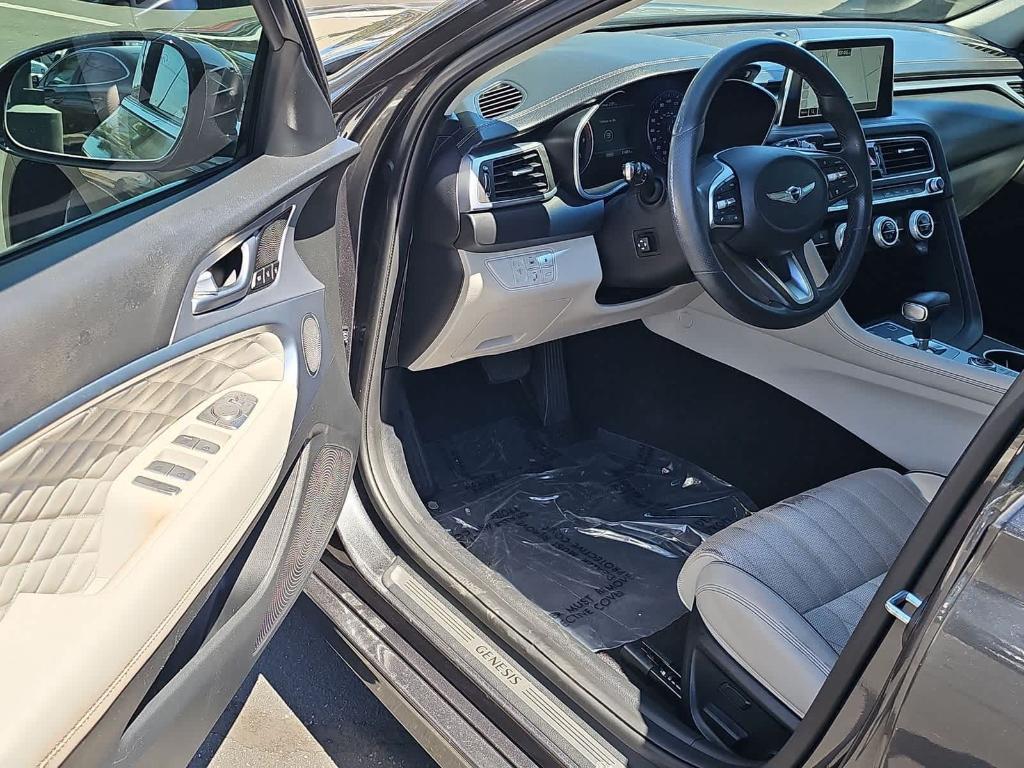 used 2020 Genesis G70 car, priced at $23,500