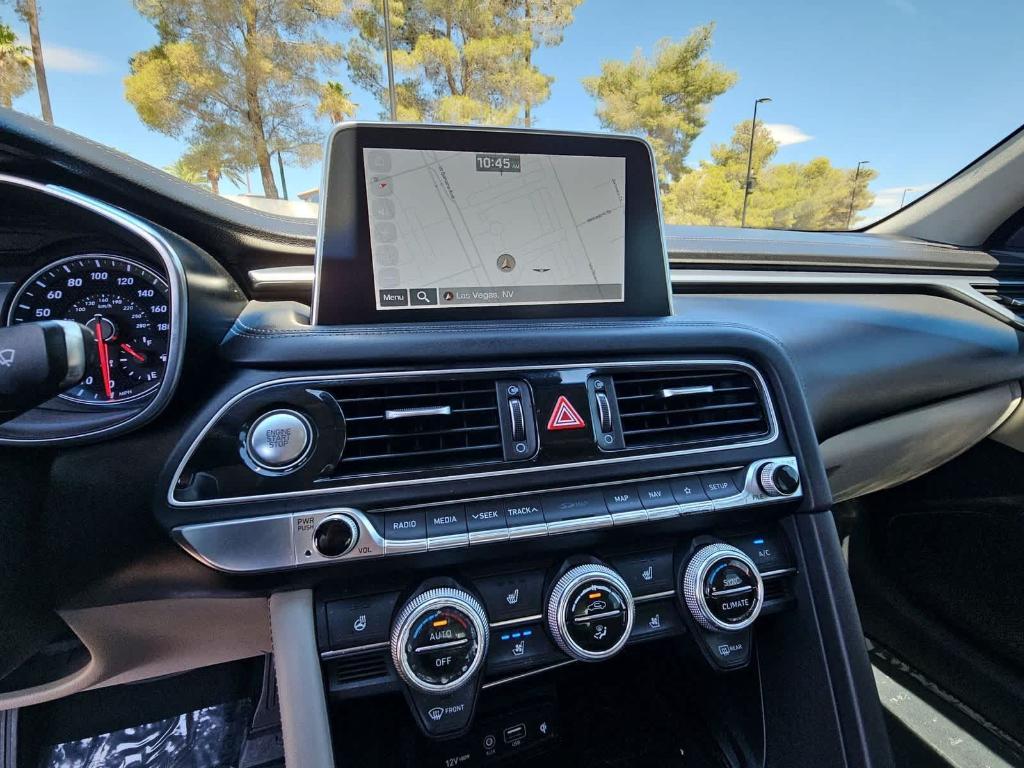 used 2020 Genesis G70 car, priced at $23,500