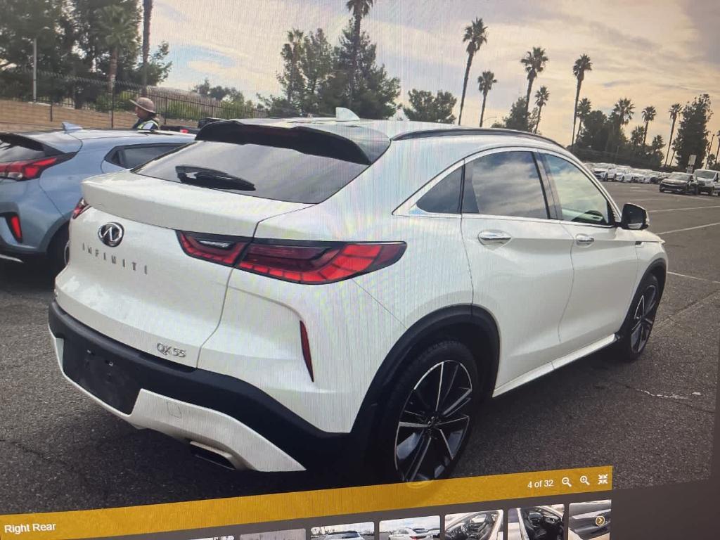 used 2022 INFINITI QX55 car, priced at $28,500