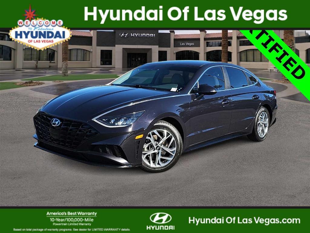 used 2023 Hyundai Sonata car, priced at $19,500