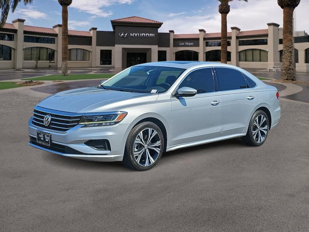used 2021 Volkswagen Passat car, priced at $16,000