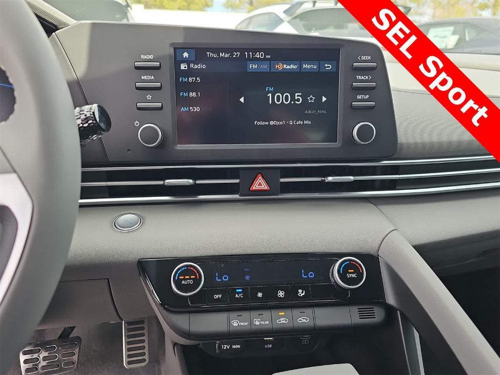 used 2025 Hyundai Elantra car, priced at $21,000
