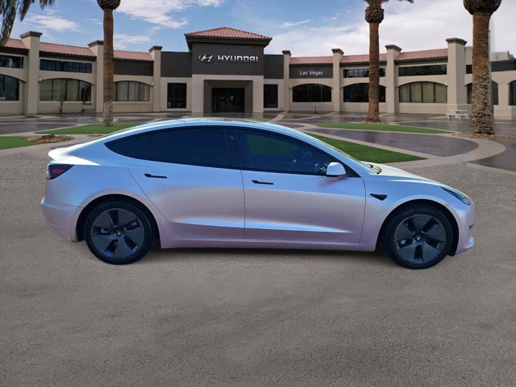 used 2022 Tesla Model 3 car, priced at $27,500
