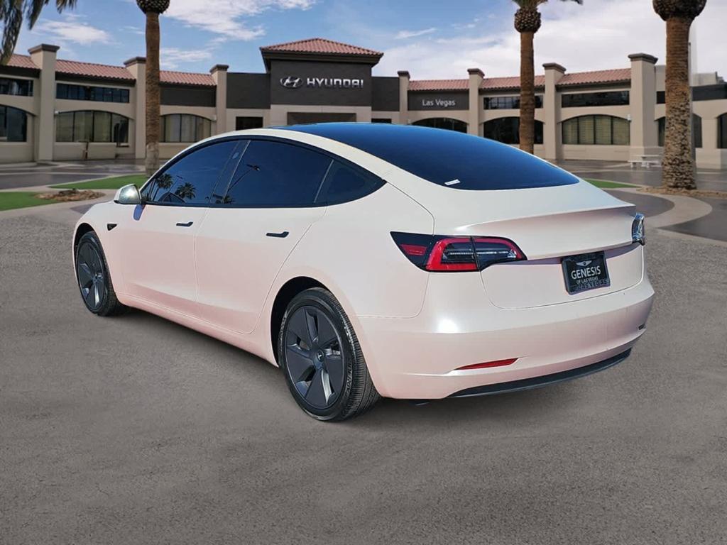used 2022 Tesla Model 3 car, priced at $27,500