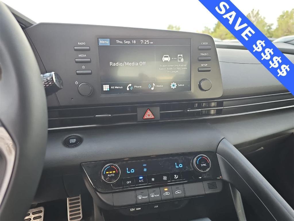 used 2025 Hyundai Elantra car, priced at $21,500