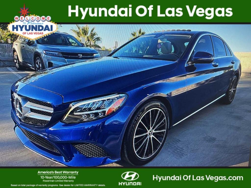 used 2019 Mercedes-Benz C-Class car, priced at $23,500