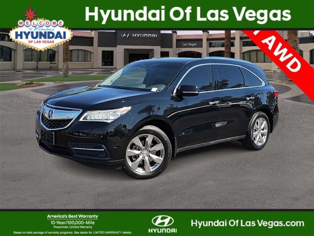 used 2016 Acura MDX car, priced at $15,400