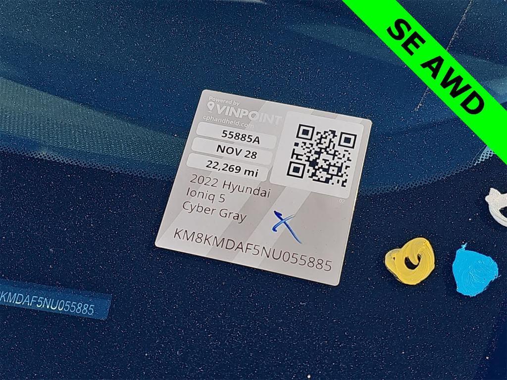 used 2022 Hyundai IONIQ 5 car, priced at $20,000