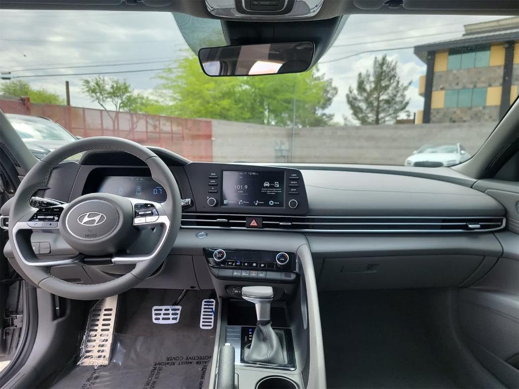 new 2025 Hyundai Elantra car, priced at $23,555
