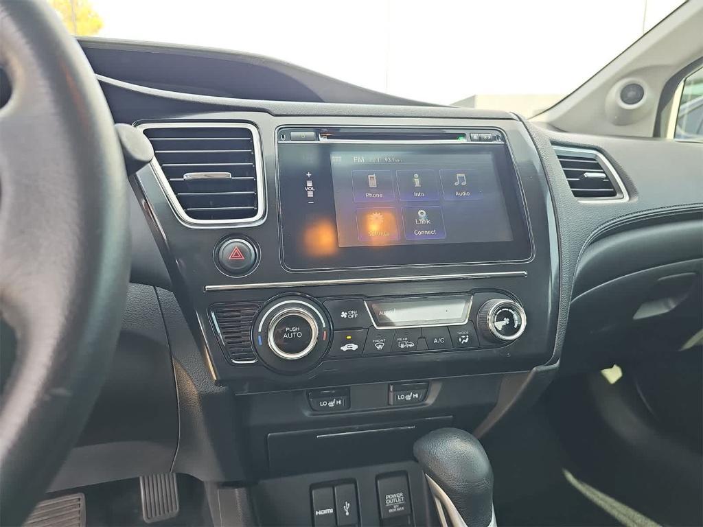 used 2015 Honda Civic car, priced at $12,750