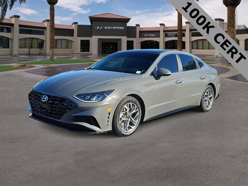 used 2021 Hyundai Sonata car, priced at $18,700