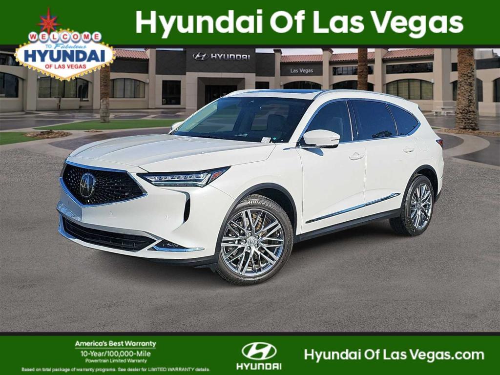 used 2022 Acura MDX car, priced at $41,500