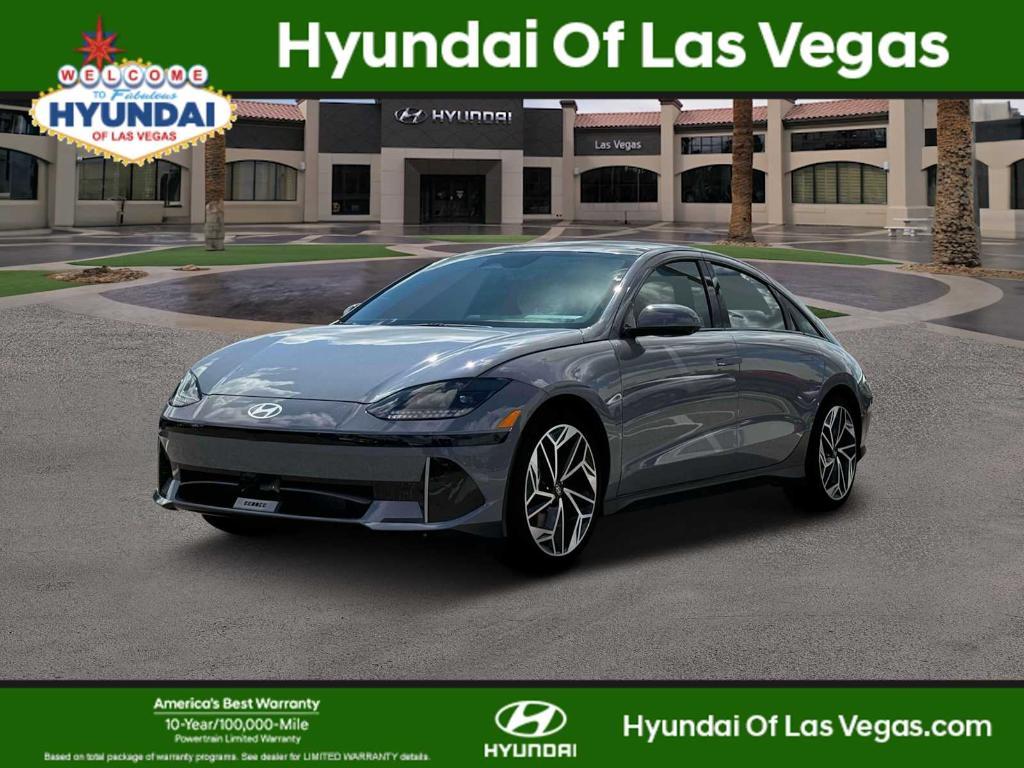 new 2025 Hyundai IONIQ 6 car, priced at $45,470