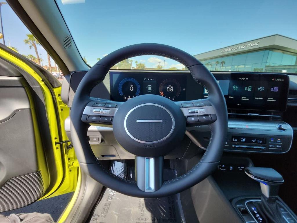new 2025 Hyundai Kona car, priced at $27,155