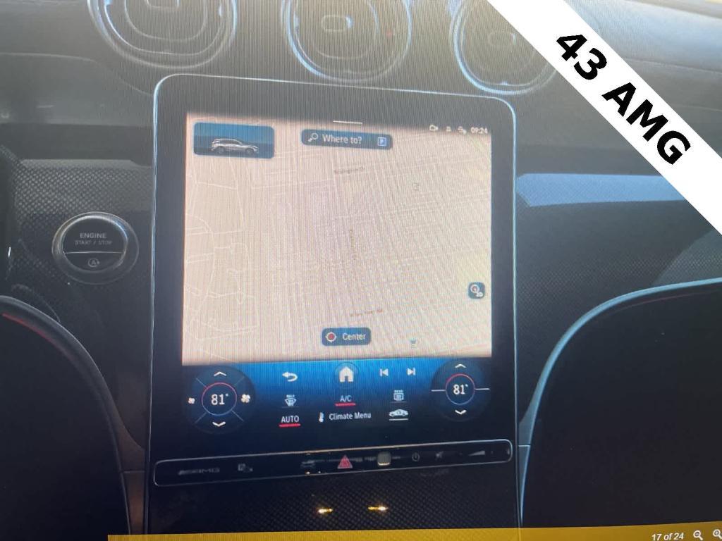 used 2024 Mercedes-Benz AMG GLC 43 car, priced at $59,000