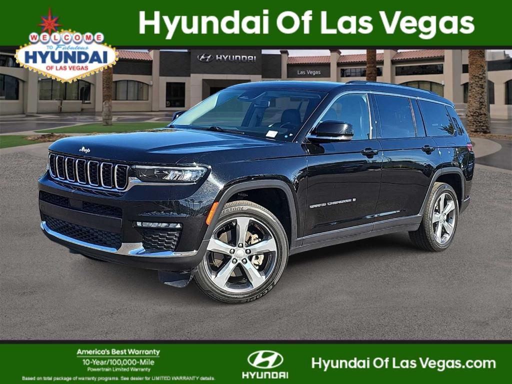 used 2021 Jeep Grand Cherokee L car, priced at $25,500