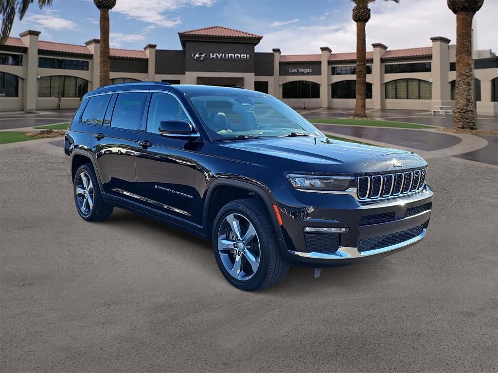 used 2021 Jeep Grand Cherokee L car, priced at $25,500
