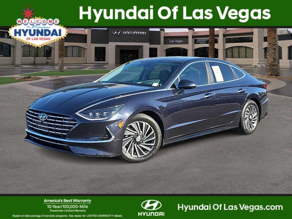 used 2022 Hyundai Sonata Hybrid car, priced at $25,000