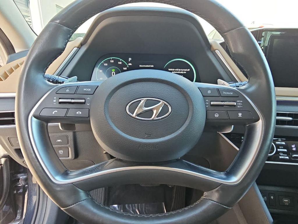 used 2022 Hyundai Sonata Hybrid car, priced at $24,500