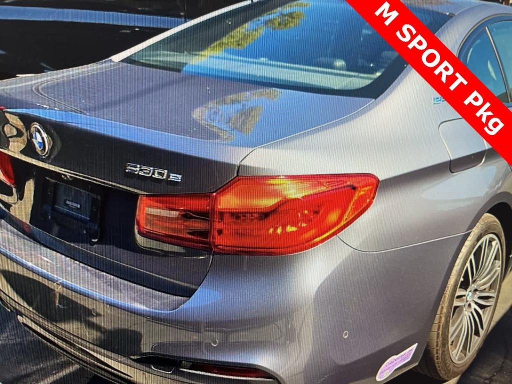 used 2019 BMW 530e car, priced at $22,000