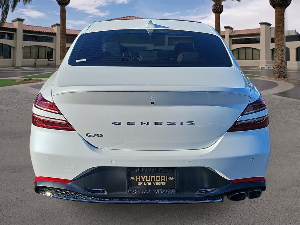 used 2023 Genesis G70 car, priced at $27,800