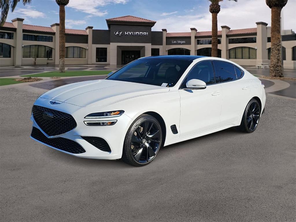 used 2023 Genesis G70 car, priced at $27,800