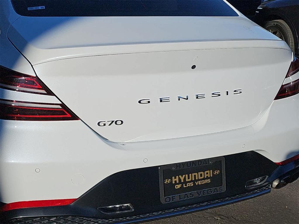 used 2023 Genesis G70 car, priced at $27,800