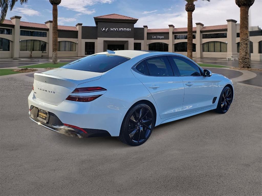 used 2023 Genesis G70 car, priced at $27,800