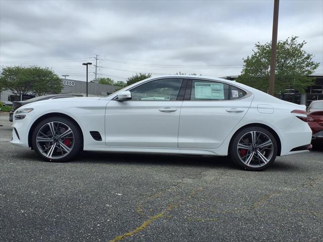 new 2025 Genesis G70 car, priced at $53,140