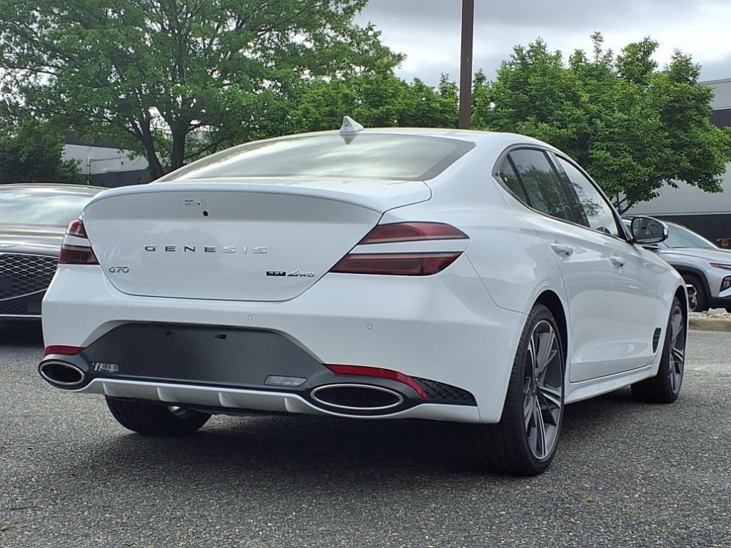 new 2025 Genesis G70 car, priced at $53,140