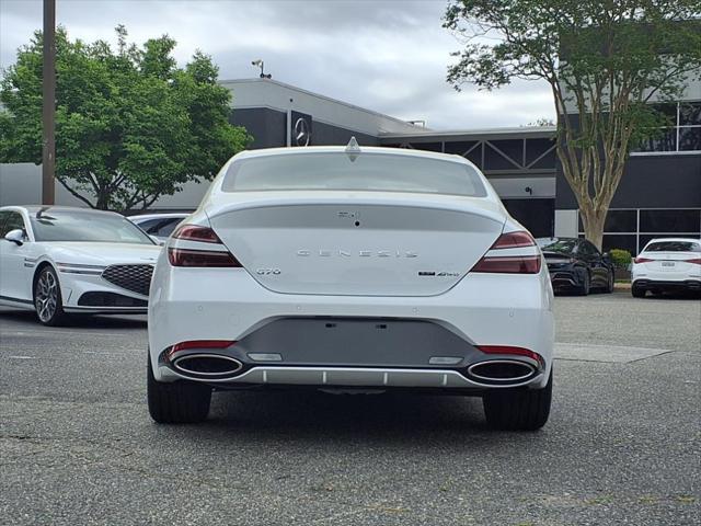 new 2025 Genesis G70 car, priced at $53,140