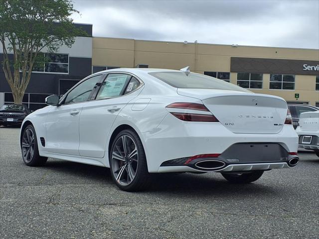new 2025 Genesis G70 car, priced at $53,140