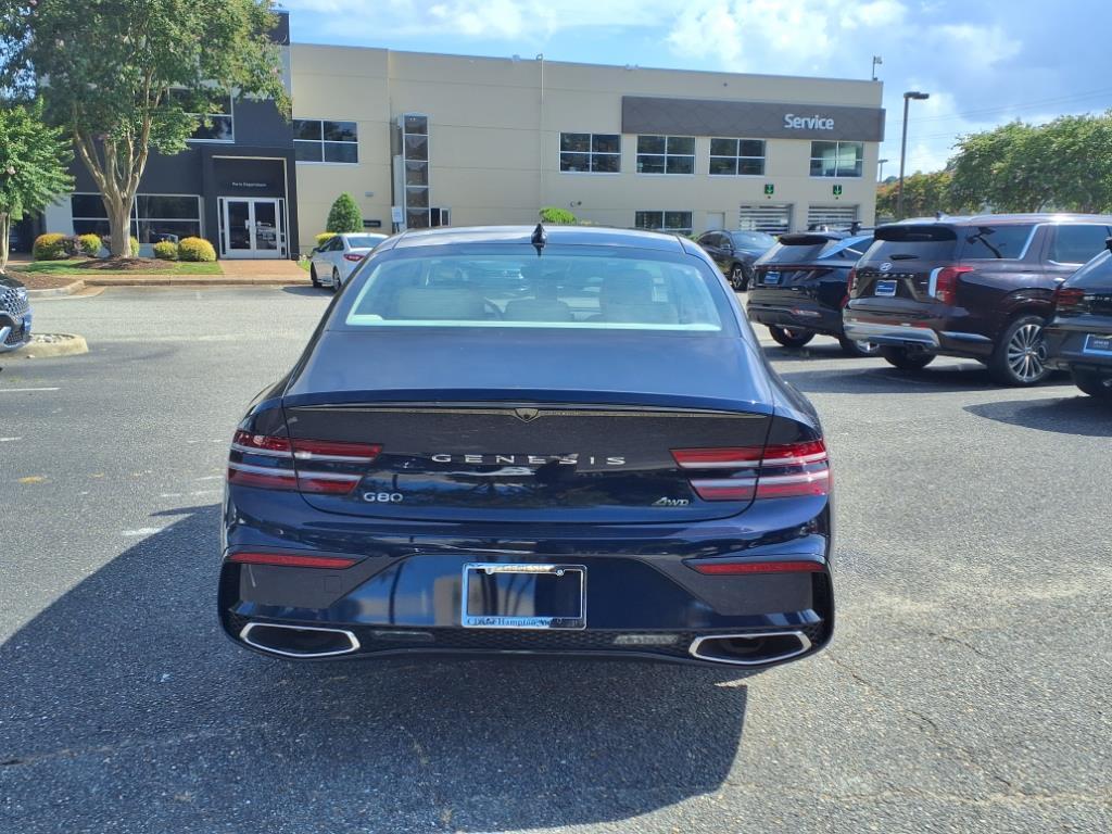 new 2025 Genesis G80 car, priced at $70,555