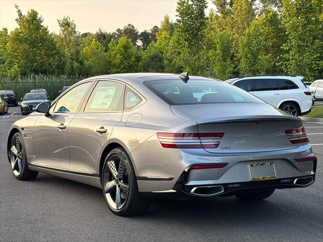 new 2025 Genesis G80 car, priced at $70,835