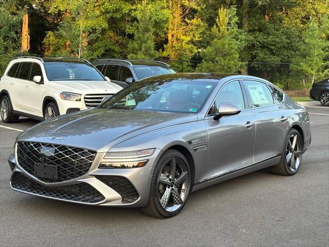 new 2025 Genesis G80 car, priced at $70,835