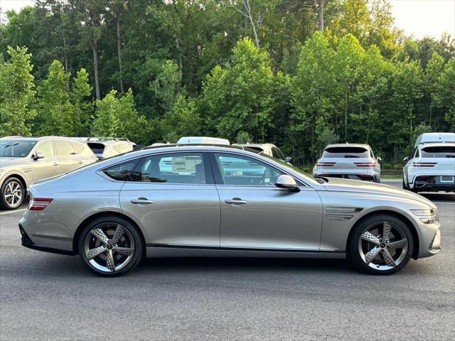 new 2025 Genesis G80 car, priced at $70,835