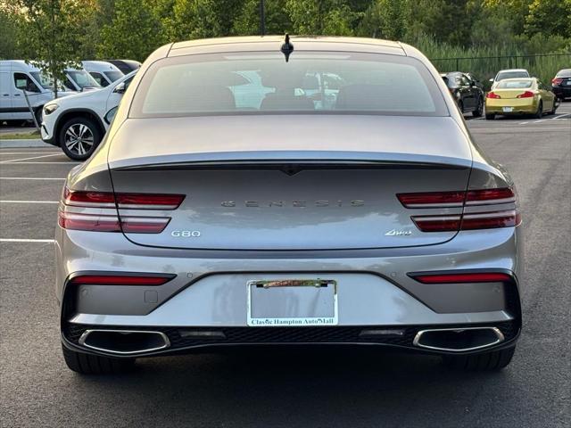 new 2025 Genesis G80 car, priced at $70,835