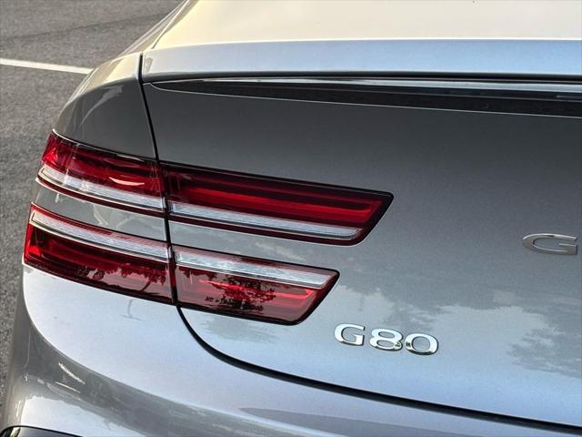 new 2025 Genesis G80 car, priced at $70,835