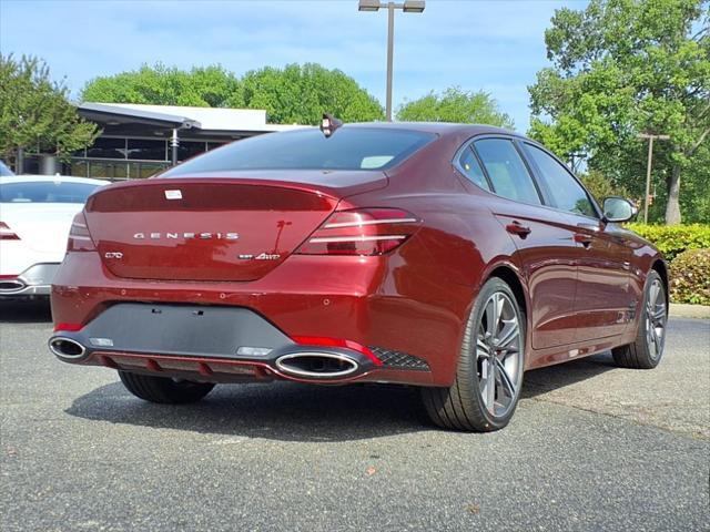 new 2025 Genesis G70 car, priced at $53,890
