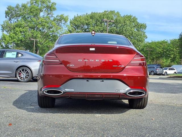new 2025 Genesis G70 car, priced at $53,890