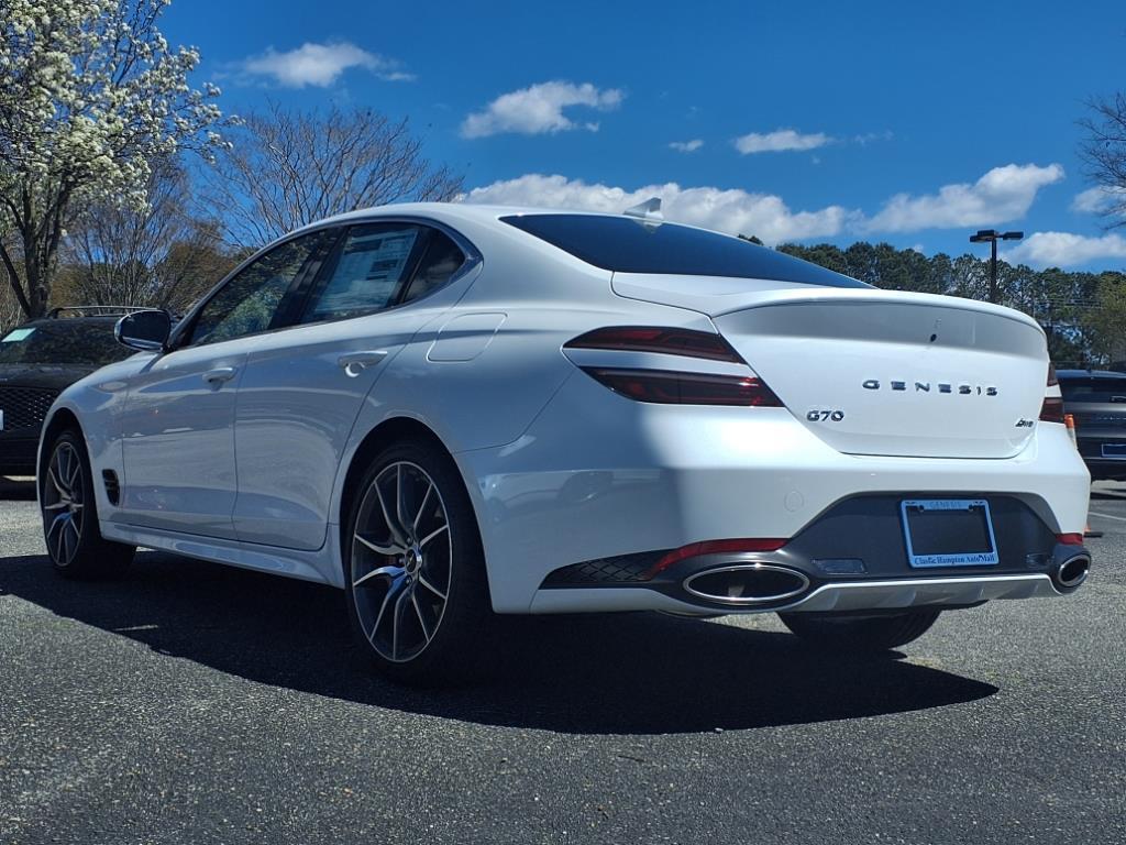 new 2025 Genesis G70 car, priced at $42,230
