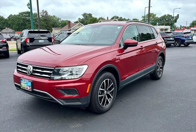 used 2021 Volkswagen Tiguan car, priced at $19,990
