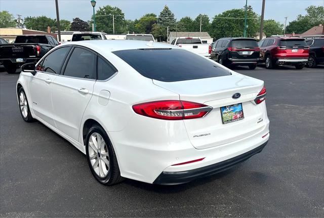 used 2019 Ford Fusion Hybrid car, priced at $15,490