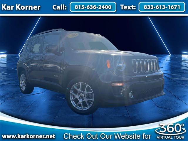 used 2021 Jeep Renegade car, priced at $19,490