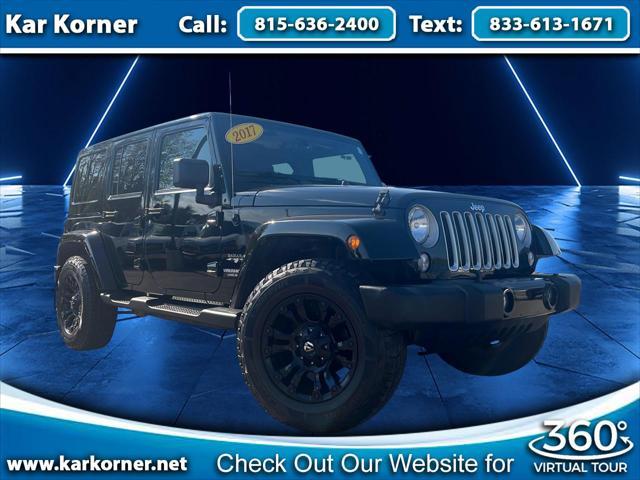 used 2017 Jeep Wrangler Unlimited car, priced at $28,990