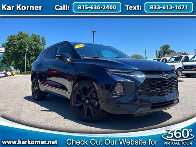 used 2021 Chevrolet Blazer car, priced at $32,490