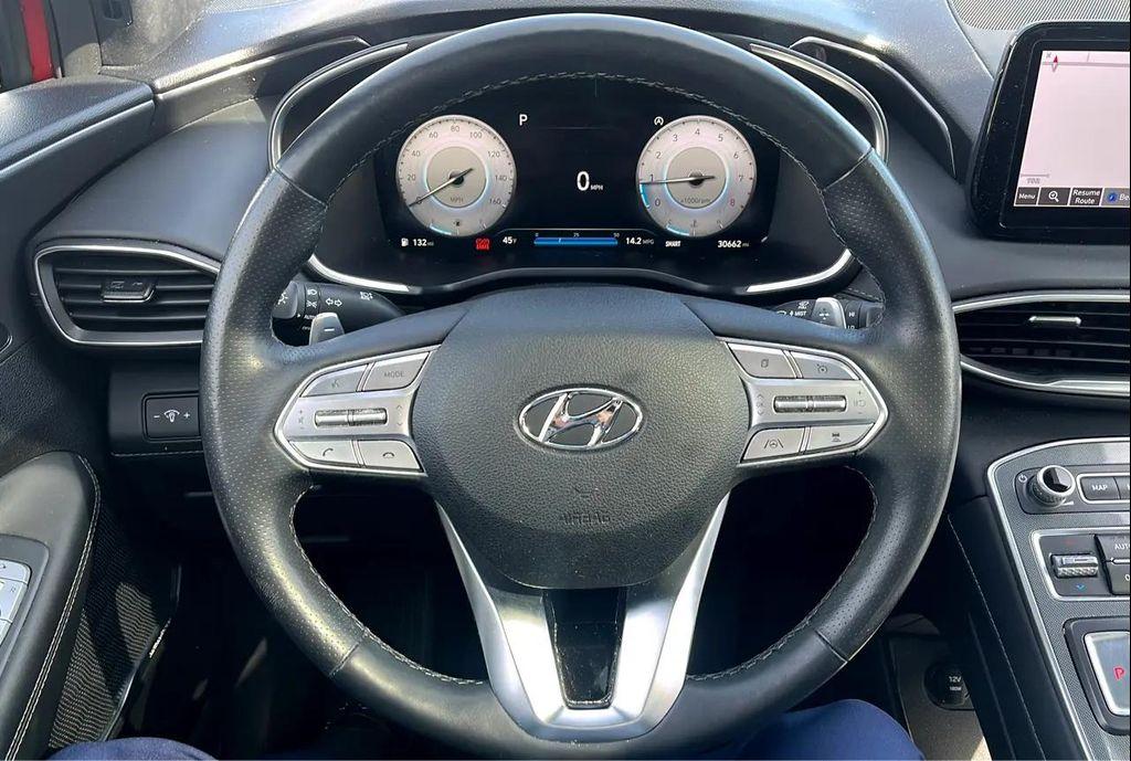 used 2021 Hyundai Santa Fe car, priced at $28,990