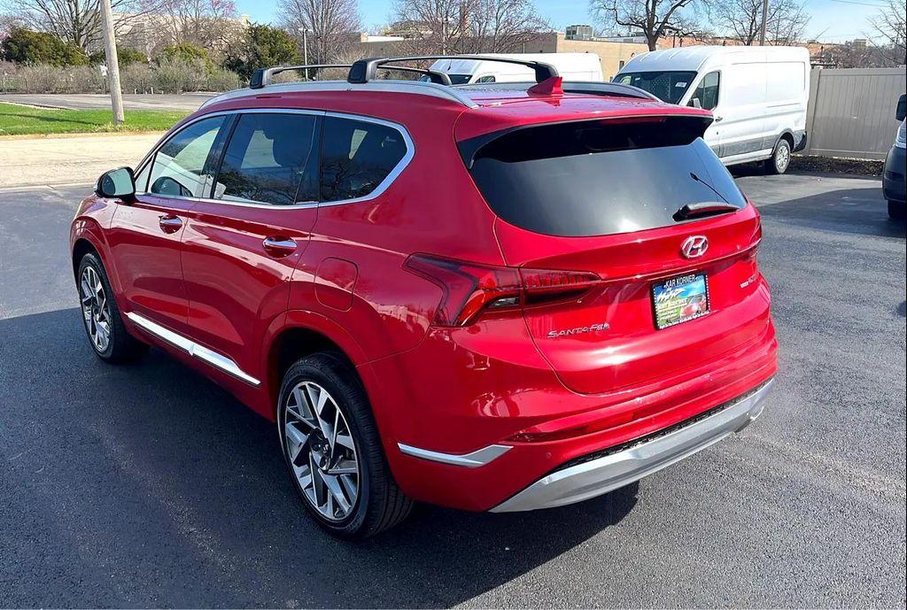 used 2021 Hyundai Santa Fe car, priced at $28,990